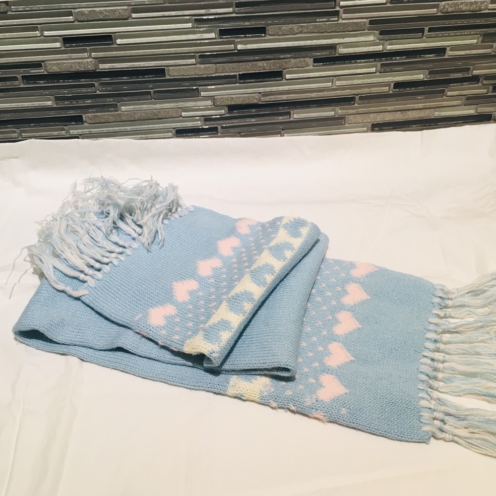Vintage 80s Children’s Pastel Scarf